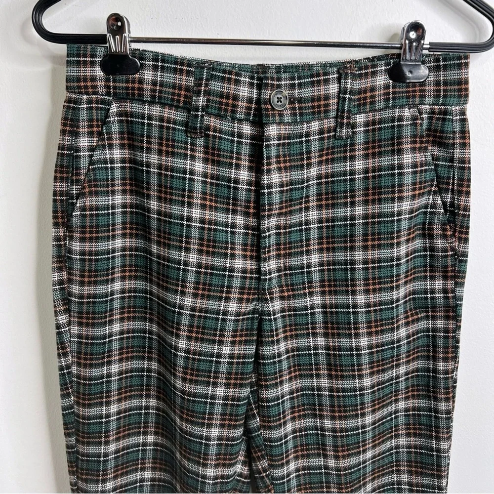 American Eagle Outfitters Pants Plaid Hi-Rise - Picture 5 of 17